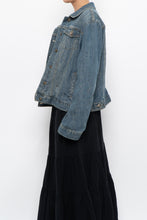 Load image into Gallery viewer, Vintage x CLEO Faded Denim Midwash Jacket (XS-L)