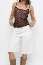 Load image into Gallery viewer, Vintage x OLD NAVY Brown Mesh Floral Tank (S-L)
