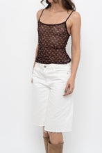 Load image into Gallery viewer, Vintage x OLD NAVY Brown Mesh Floral Tank (S-L)