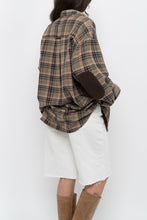 Load image into Gallery viewer, Vintage x Made in India x MUSKOKA LAKES Green Plaid Cotton Flannel (XS-L)