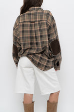 Load image into Gallery viewer, Vintage x Made in India x MUSKOKA LAKES Green Plaid Cotton Flannel (XS-L)
