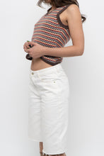 Load image into Gallery viewer, Vintage x Made in Hong Kong x Patterned Wool-blend Knit Vest (XS)