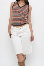 Load image into Gallery viewer, Vintage x Made in Hong Kong x Patterned Wool-blend Knit Vest (XS)