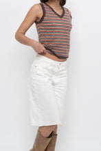 Load image into Gallery viewer, Vintage x Made in Hong Kong x Patterned Wool-blend Knit Vest (XS)