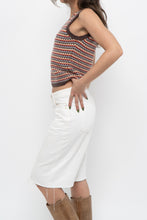 Load image into Gallery viewer, Vintage x Made in Hong Kong x Patterned Wool-blend Knit Vest (XS)