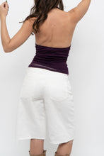 Load image into Gallery viewer, Vintage x Made in USA x Deep Purple Halter (S, M)