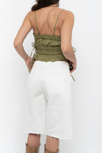 Load image into Gallery viewer, FREE PEOPLE x Chartreuse Cotton Crop (XS)