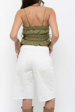 Load image into Gallery viewer, FREE PEOPLE x Chartreuse Cotton Crop (XS)
