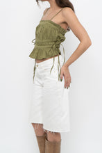 Load image into Gallery viewer, FREE PEOPLE x Chartreuse Cotton Crop (XS)