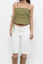 Load image into Gallery viewer, FREE PEOPLE x Chartreuse Cotton Crop (XS)