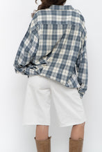 Load image into Gallery viewer, Vintage x TIP TOP TAILORS Blue, White Plaid Light Flannel (S-XL)