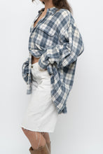 Load image into Gallery viewer, Vintage x TIP TOP TAILORS Blue, White Plaid Light Flannel (S-XL)