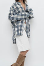 Load image into Gallery viewer, Vintage x TIP TOP TAILORS Blue, White Plaid Light Flannel (S-XL)