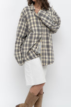 Load image into Gallery viewer, Vintage x WINDRIVER Butter Yellow Plaid Cotton Buttonup (XS-XL)