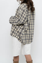 Load image into Gallery viewer, Vintage x WINDRIVER Butter Yellow Plaid Cotton Buttonup (XS-XL)