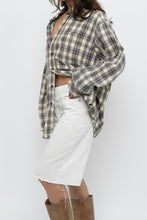 Load image into Gallery viewer, Vintage x WINDRIVER Butter Yellow Plaid Cotton Buttonup (XS-XL)
