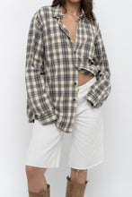 Load image into Gallery viewer, Vintage x WINDRIVER Butter Yellow Plaid Cotton Buttonup (XS-XL)