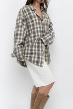 Load image into Gallery viewer, Vintage x WINDRIVER Butter Yellow Plaid Cotton Buttonup (XS-XL)