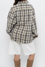 Load image into Gallery viewer, Vintage x WINDRIVER Butter Yellow Plaid Cotton Buttonup (XS-XL)
