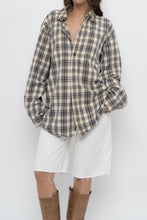 Load image into Gallery viewer, Vintage x WINDRIVER Butter Yellow Plaid Cotton Buttonup (XS-XL)