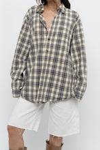 Load image into Gallery viewer, Vintage x WINDRIVER Butter Yellow Plaid Cotton Buttonup (XS-XL)