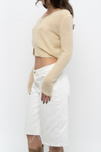 Load image into Gallery viewer, Modern x SEVENGIRL Pale Yellow Delicate Knit Cardigan (XS)