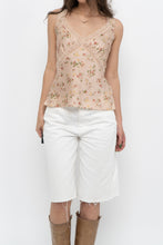 Load image into Gallery viewer, REFORMATION x Blush Pink Silk Lace Tank (S, M)