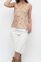 Load image into Gallery viewer, REFORMATION x Blush Pink Silk Lace Tank (S, M)