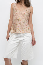 Load image into Gallery viewer, REFORMATION x Blush Pink Silk Lace Tank (S, M)