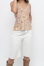 Load image into Gallery viewer, REFORMATION x Blush Pink Silk Lace Tank (S, M)