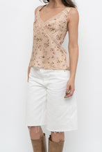 Load image into Gallery viewer, REFORMATION x Blush Pink Silk Lace Tank (S, M)