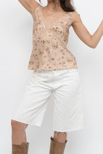 Load image into Gallery viewer, REFORMATION x Blush Pink Silk Lace Tank (S, M)