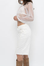 Load image into Gallery viewer, Vintage x PAUL HARDY White Mesh Long Sleeve (XS-M)