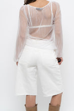 Load image into Gallery viewer, Vintage x PAUL HARDY White Mesh Long Sleeve (XS-M)