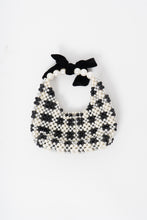Load image into Gallery viewer, Handmade x Heavy Beaded Checker Purse