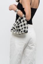 Load image into Gallery viewer, Handmade x Heavy Beaded Checker Purse