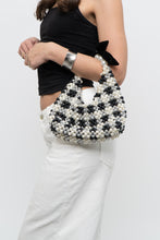 Load image into Gallery viewer, Handmade x Heavy Beaded Checker Purse