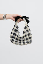 Load image into Gallery viewer, Handmade x Heavy Beaded Checker Purse