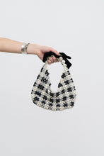 Load image into Gallery viewer, Handmade x Heavy Beaded Checker Purse