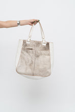 Load image into Gallery viewer, Vintage x White Pony Hair Leather Oversized Bag