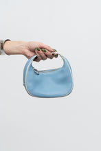 Load image into Gallery viewer, Vintage x COLE HAAN Baby Blue Pebble Leather Mini Purse