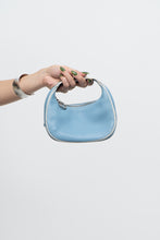 Load image into Gallery viewer, Vintage x COLE HAAN Baby Blue Pebble Leather Mini Purse