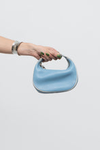 Load image into Gallery viewer, Vintage x COLE HAAN Baby Blue Pebble Leather Mini Purse
