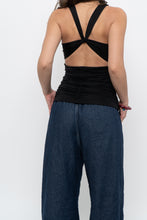 Load image into Gallery viewer, Vintage x LE CHATEAU Cinched Rhinestone Tank (S)