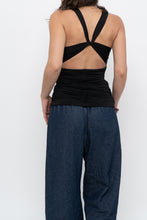 Load image into Gallery viewer, Vintage x LE CHATEAU Cinched Rhinestone Tank (S)