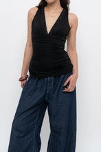 Load image into Gallery viewer, Vintage x LE CHATEAU Cinched Rhinestone Tank (S)