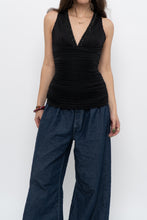 Load image into Gallery viewer, Vintage x LE CHATEAU Cinched Rhinestone Tank (S)