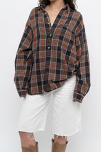 Load image into Gallery viewer, Vintage x COLUMBIA Orange Plaid Cotton-Blend Buttonup (XS-L)