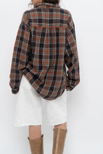Load image into Gallery viewer, Vintage x COLUMBIA Orange Plaid Cotton-Blend Buttonup (XS-L)