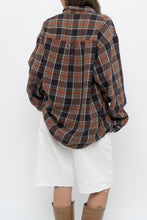Load image into Gallery viewer, Vintage x COLUMBIA Orange Plaid Cotton-Blend Buttonup (XS-L)